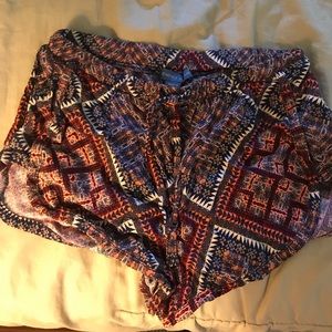 Kendall and Kylie Tribe Print shorts